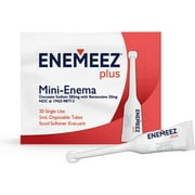 Enemeez Plus Mini Enema With Anesthetic Disposable Tubes - 30 Ea, 3 Pack