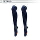 thumbnail image 3 of Calcetines de ciclismo Unique Bargains antideslizantes para exteriores, color azul marino y verde claro, tamaño M, neutros y universales, 1 par, combinación de colores, lunares, 3 of 6