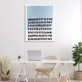 thumbnail image 4 of Stupell Industries Mid-Century Blue Dotted Pattern Canvas Art, 36 x 48, by Michael Willett, 4 of 8