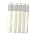 thumbnail image 4 of Cortina de ducha resistente y multifuncional, accesorio de baño para hotel, poliéster. Crema, 4 of 9