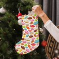 thumbnail image 5 of Sikiie Color Donut Christmas Stockings,18 Inches Christmas Stockings Xmas Hanging Stockings for Family Christmas Decorations & Gifts, 5 of 7
