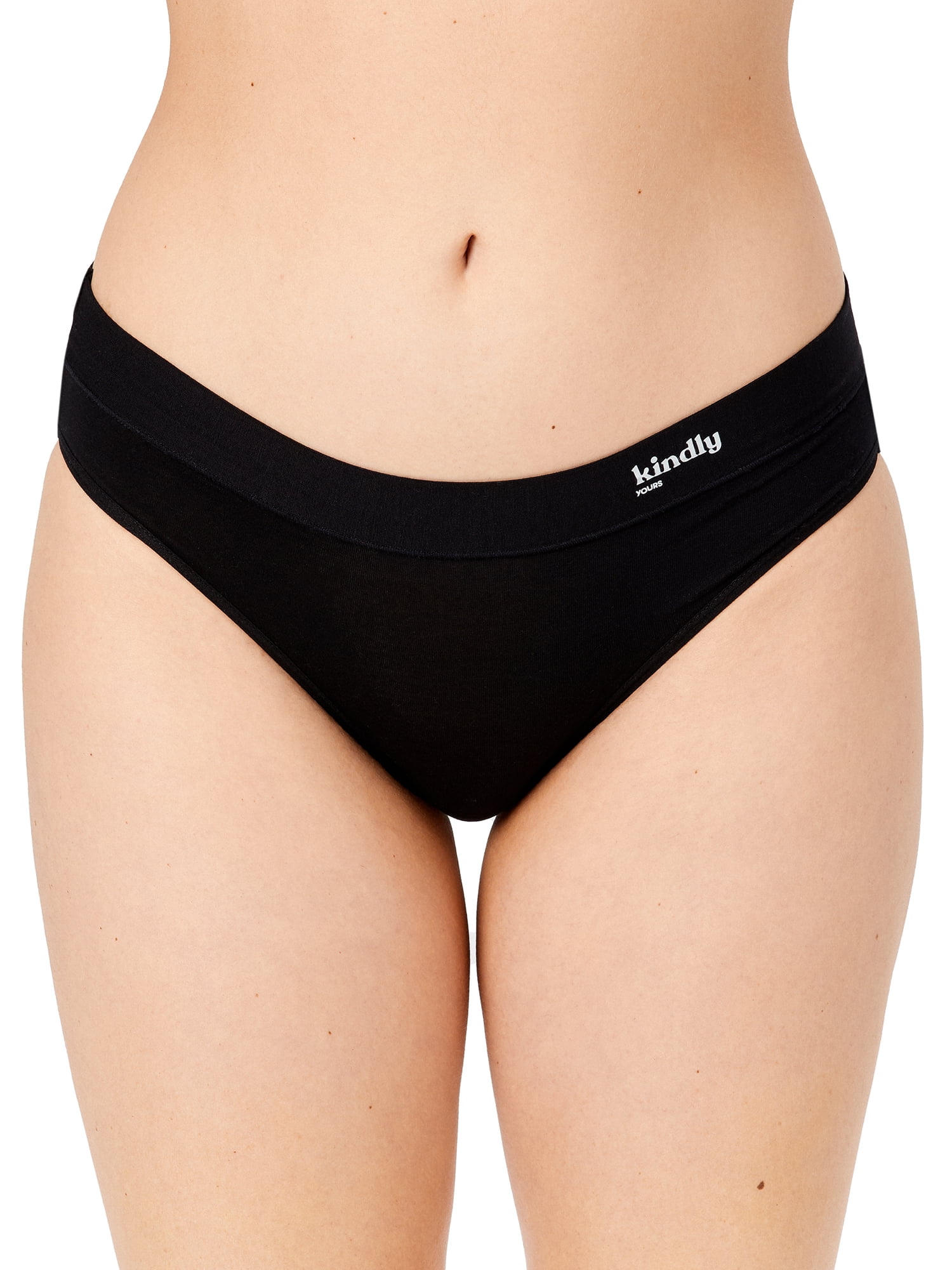 Kindly Yours Women's Comfort Modal Bikini Underwear, 2-Pack