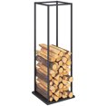 thumbnail image 1 of Outsunny Porte-Bûches Extérieur Robuste, 13 Pouces x 13 Pouces x 43 Pouces, 1 of 10