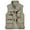 Khaki Tops for Men, variant on IYTR Men's Lightweight Outdoor Vest Quick Dry Breathable Summer Multi Pockets Travel Vest Waistcoat Khaki XXXL