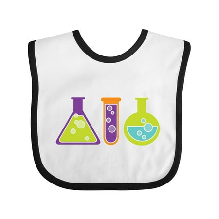 

Inktastic Scientist Kids Chemistry Beakers Gift Baby Boy or Baby Girl Bib