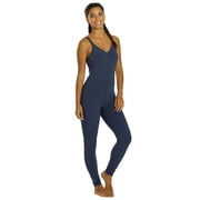 Everyday Yoga Radiant Solid Strappy Back Long Leotard 28