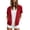 A2 Red, variant on BODOAO Zip Up Hoodies for Women Short Sleeve Lightweight Hooded Sweatshirt with Drawstring and Side Pockets, Casual Summer Jacket for Travel Outdoor Layering Beige L