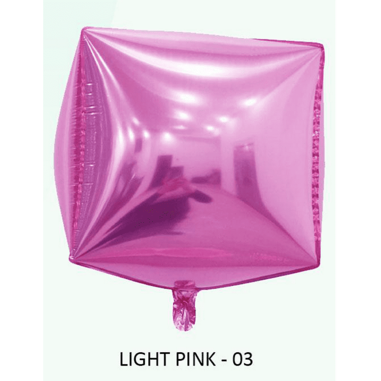 My Custom Balloons  Pink Foil Balloon Weight 6oz