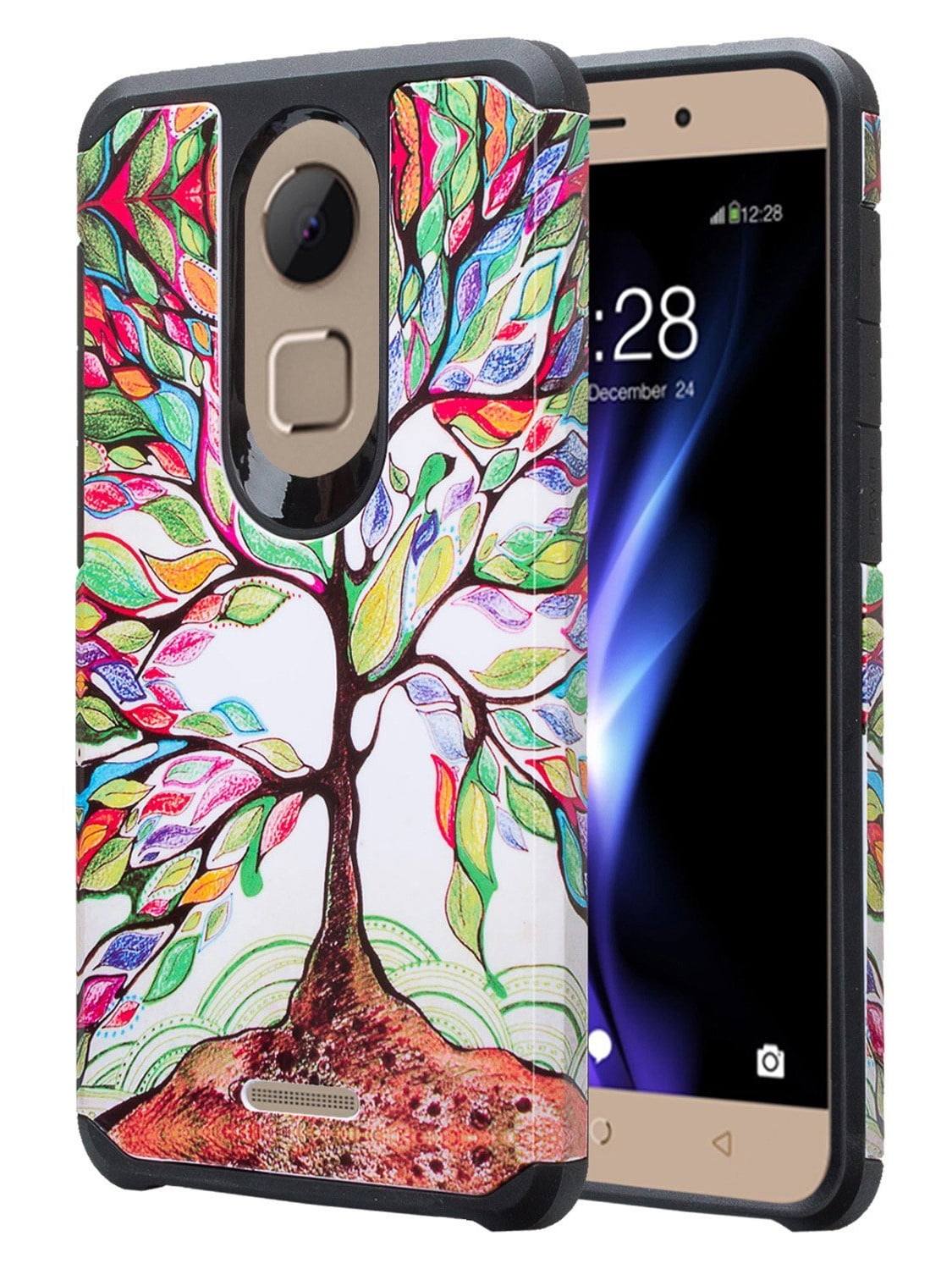 TMobile REVVL Plus Case , REVVL Plus Phone Cases [Dual Layer] Hybrid