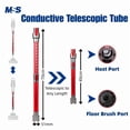 thumbnail image 3 of Extension Rod - Conductive Aluminum Telescopic & Foldable Extension Wand Tube For Dy*son V7/V8/V10/V11/V15, 3 of 7