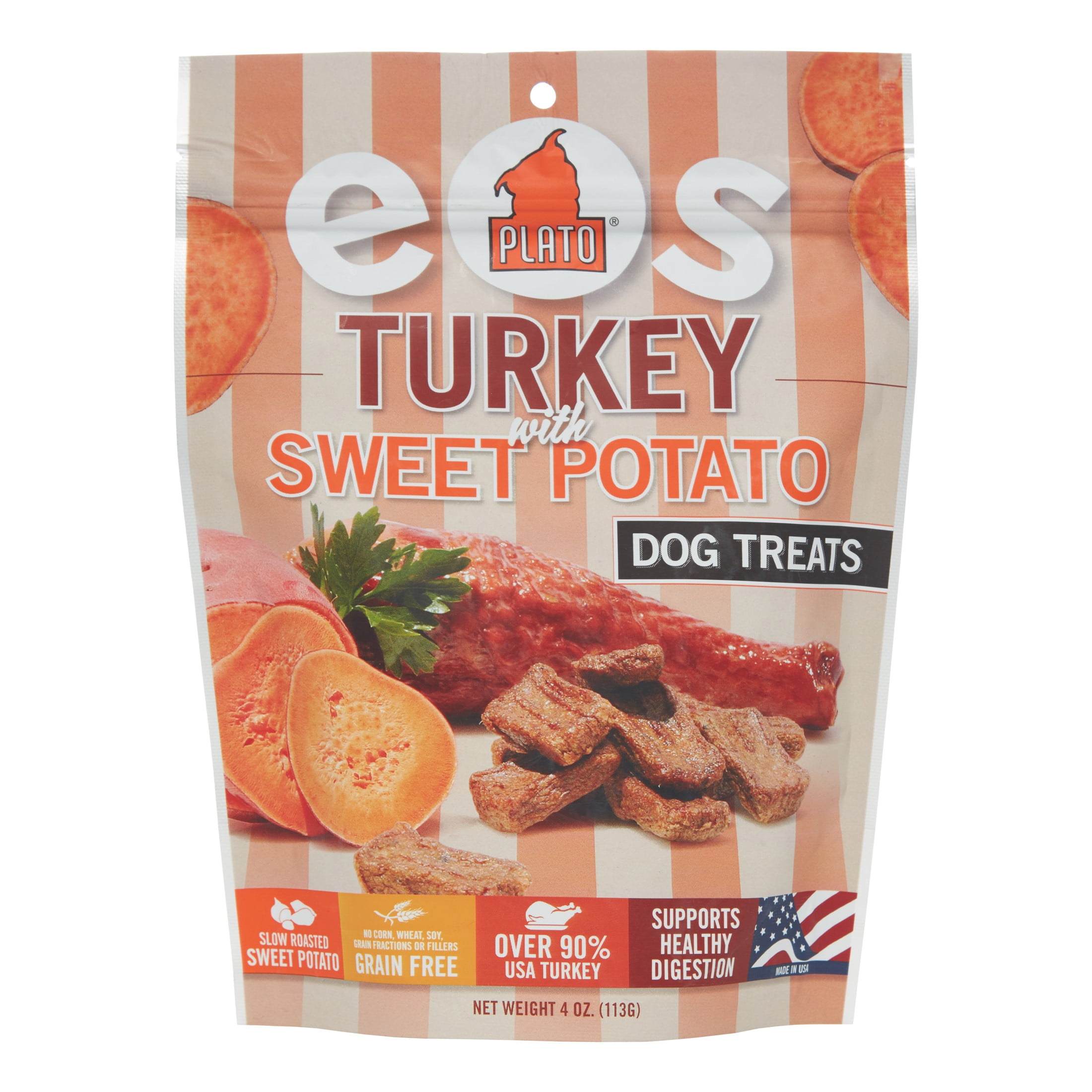 Plato Treats EOS GrainFree Turkey with Sweet Potato All Stages Dry Dog