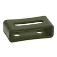 thumbnail image 4 of Uxcell Watch Band Strap Loops Silicone for 24mm Width Watch Band, Dark Green 2 Pack, 4 of 5