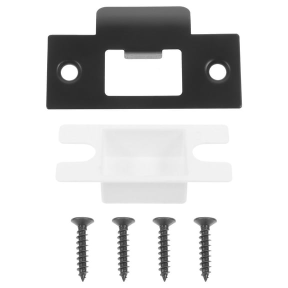 STRANDCHIC 1 Set Adjustable Strike Plate for Locking Mechanism on Wooden Doors