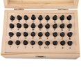 thumbnail image 2 of Juego de 36 sellos de acero de 6 mm (aZ, 0-9, etc.) para letras y números. Herramienta de bricolaje para estampar metal, plástico, madera y cuero., 2 of 2