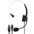 thumbnail image 2 of One Ear Headset With Microphone, H360-Rj9-Va Telephone Headset Rj9 Plug Office Headset Volume Adjustment Call Center Business Headset For Offices Noise Cancelling, 2 of 8