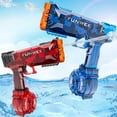 thumbnail image 1 of Pistola de agua eléctrica Funwee, paquete de 2 con capacidad de agua de 500 ml, 1 of 6