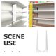 thumbnail image 3 of EXHUMKY 2Ud Soportes Para Repisas De Con Antideslizante Para Hogar Y Taller, 3 of 8