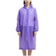 thumbnail image 2 of Capa para mujer, estilo largo, para adultos, para hombres y mujeres, atada a mano, impermeable, con capucha y botones, para exteriores, para padres e hijos, chaqueta informal de manga larga, impermeab, 2 of 6