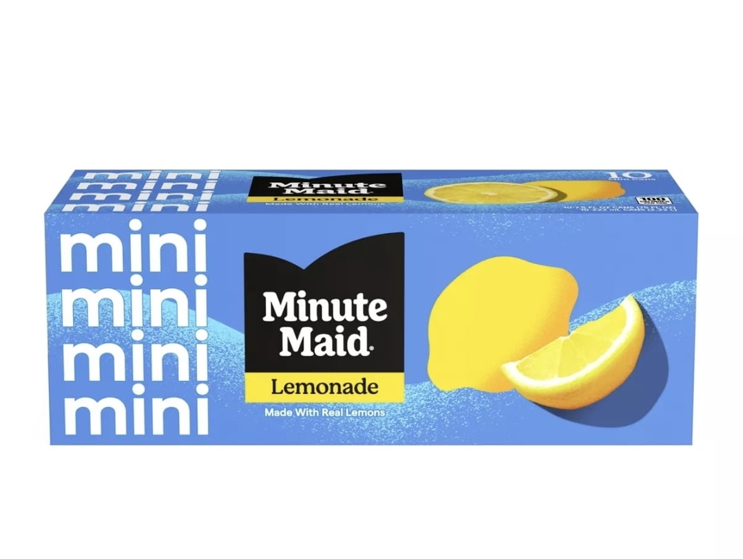 Minute Maid Lemonade Can, 7.5 Fl Oz, 30 pack