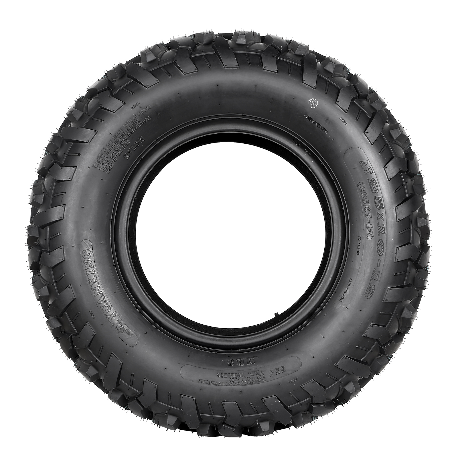 ATV Tires SunF A010 ATV/UTV Tire Set - 4 Tires 25x8-12 Front & 25x11-12 Rear, 6 Ply 25x8-12 25x11-12 6 Ply All Terrain Tire Set Utv Replacement