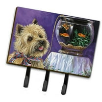Carolines Treasures PPP3252TH68 6 x 2 x 9 in. Cairn Terrier Gone Fishing Leash or Key Holder