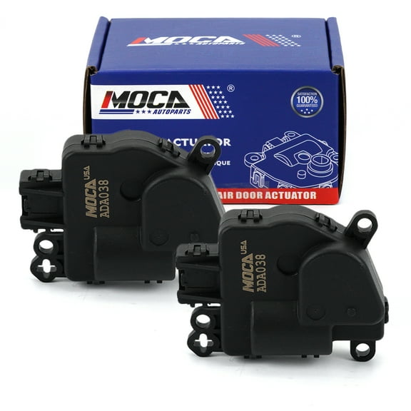 MOCA AUTOPARTS 604-038 2x HVAC Heater Air Blend Door Actuator Fit for 2009-2010 Dodge Ram 1500 & 2011-2012 Ram 1500 2500 3500 4500 5500