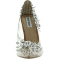 thumbnail image 3 of Steve Madden Womens Veronicka Faux Leathter Studded Pumps, 3 of 3