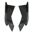 thumbnail image 1 of Rear Lip Splitter Universal Car Side Fins Body Lip Spoiler Chin Skirt Protector, Black, 1 of 7