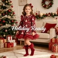thumbnail image 7 of TELOLY 3Pairs Kids Socks,4-6 Years Old Ruffle Socks,3D Anti-Slip Heel Lace Socks,Combination3, 7 of 7