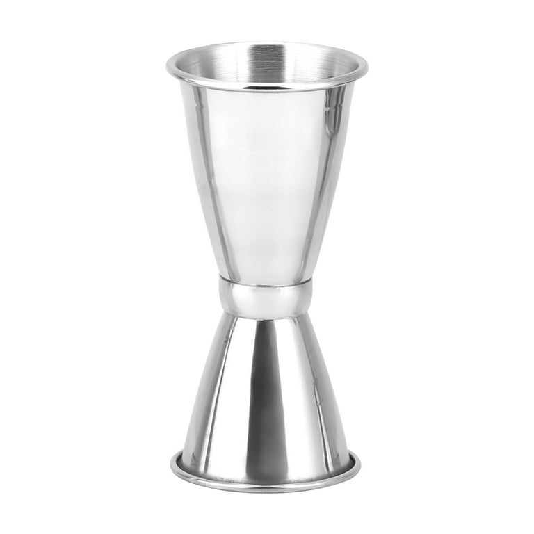  Stainless Steel Cocktail Jigger Double Head Measuring Cup Ounce Alcohol  Measuring Cup Bar Shaker Tool(45ml/30ml): Home & Kitchen