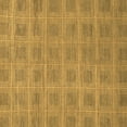 thumbnail image 1 of Ahgly Company Indoor Square Checkered Brown Modern Area Rugs, 4' Square, 1 of 4