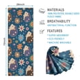 thumbnail image 2 of Cute Hedgehog Pattern with Pioneer Flower Hot Yoga Mat Towel Non Slip for Hot Yoga - Quick-Drying Yoga Mat Cover with 4 Corner Pockets with Travel Bag - Hot Yoga Towel Non Slip 70"x26", 2 of 6