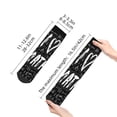 thumbnail image 5 of Bingfone I Love Math Design Patterned Men'S Women'S Casual Cotton Socks, 5 of 9