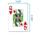 thumbnail image 5 of Copag WSOP 100% Plastic Playing Cards - Standard Size (Poker) Jumbo Index Black/Red Double Deck Set, 5 of 5