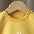 thumbnail image 6 of NOLDARES Toddler Boy Shirts Car T-Shirt for Boys Graphic Crewneck Tees Little Kids Summer Short Sleeve Cotton Tops(Yellow,12-24 Months), 6 of 7
