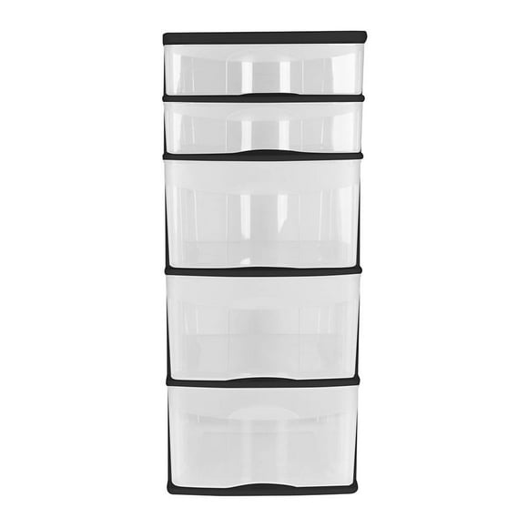 Cajonera Italhome 5 Niveles Negro