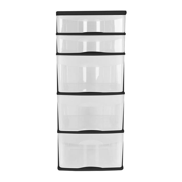 Cajonera Italhome 5 Niveles Negro