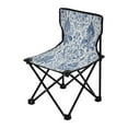 thumbnail image 2 of 600D Oxford Camping Chair Portable Foldable Chair Supports 220 lbs for Picnic, Fishing, Backpacking Vintage Watercolor Floral Pattern, 2 of 8