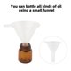 thumbnail image 4 of Botella de subenvasado con pipetas de vidrio, dispensador de viaje, varios tamaños, contenedor de cosméticos para vacaciones, loción, muestra Almacenamiento y organización del hogar Marron oscuro 1ml Injueey  HA064731-03, 4 of 6