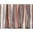 thumbnail image 4 of Fabric Mart Direct Rust Orange, Gray Poly Viscose Fabric By The Yard, 55 inches / 140 cm width, 11 Continuous Yards Gray Velvet Fabric, Rusty Stripes, Upholstery Drapery Curtain Wholesale Fabric, 4 of 5