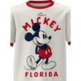 thumbnail image 2 of Disney Mickey Mouse Youth Ringer Tee, XS-XL (Unisex), 2 of 4
