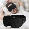thumbnail image 2 of 3d Sleeping Mask Block Out Light Sleep Mask For Eyes Soft Sleeping Aid Eye Mask For Travel Eyeshade Night Breathable Slaapmasker, 2 of 5