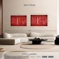 thumbnail image 4 of Elephant Stock Combination Sound And Picture Mechanism Ii Wall Art - Horizontal Canvas Wall Art - Living Room Wall Decor - Patent Canvas - Red And White Decor - 51" x 34", 4 of 8