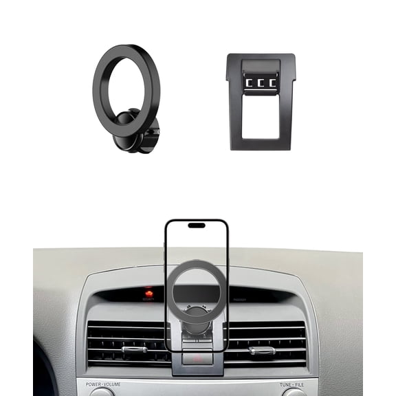 MaserWeller Car Phone Holder for Toyota Camry 2007-2011 Accessories, 360° Rotation Phone Mount Compatible with MagSafe, Cell Phone Holder Does Not Affect Air Vent