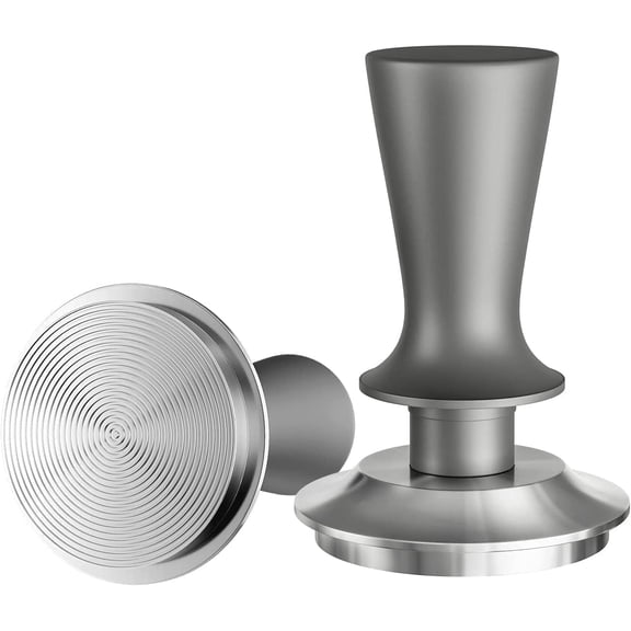 51mm Espresso Coffee Tamper,Premium Barista Espresso Tamper with Calibrated Spring Loaded,Stainless Steel Flat Base for Espresso Machines