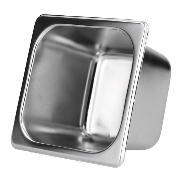 Bassin en Acier Inoxydable, Bassin Multifonction en Acier Inoxydable Lavable au Lave-Vaisselle pour Buffet pour Cuisines pour Hôtels