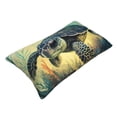 thumbnail image 3 of Disketp Pillow Covers Watercolor Turtle2 Pattern Throw Pillow Case Cushion Covers,Cushion For Bedroom,Couch,Home-20"X30", 3 of 8
