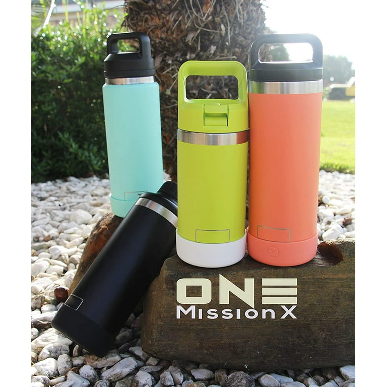 One MissionX Protective Silicone Boot Sleeve for Yeti 36oz Rambler Water  Bottles, Anti-Slip Bottom Cover, BPA Free (Black, Fits 26 oz Bottle) 