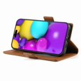 thumbnail image 2 of Magnetic Wallet Case with Card Holder & Stand for iPhone 17 Brown, 2 of 6