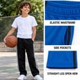 thumbnail image 4 of Tuff Guys Boys Sweatpants 3-Pack Performance Fleece Athletic Pull-On Pants for Boys, 4 of 7